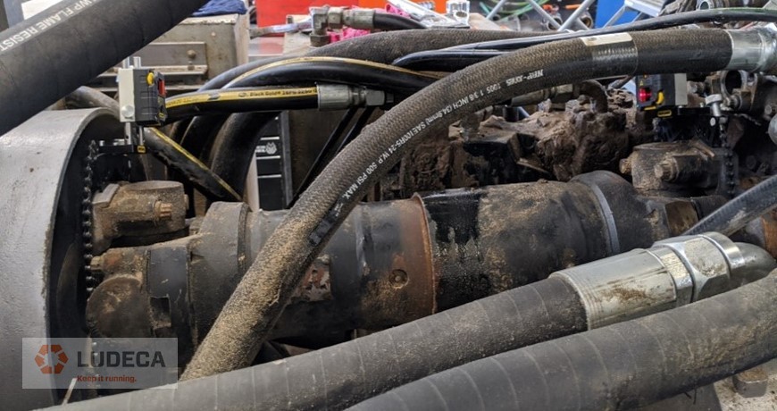 水力壓裂鉆機的對準檢查